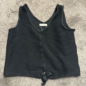 Madewell Texture & Thread tie Front Tank
